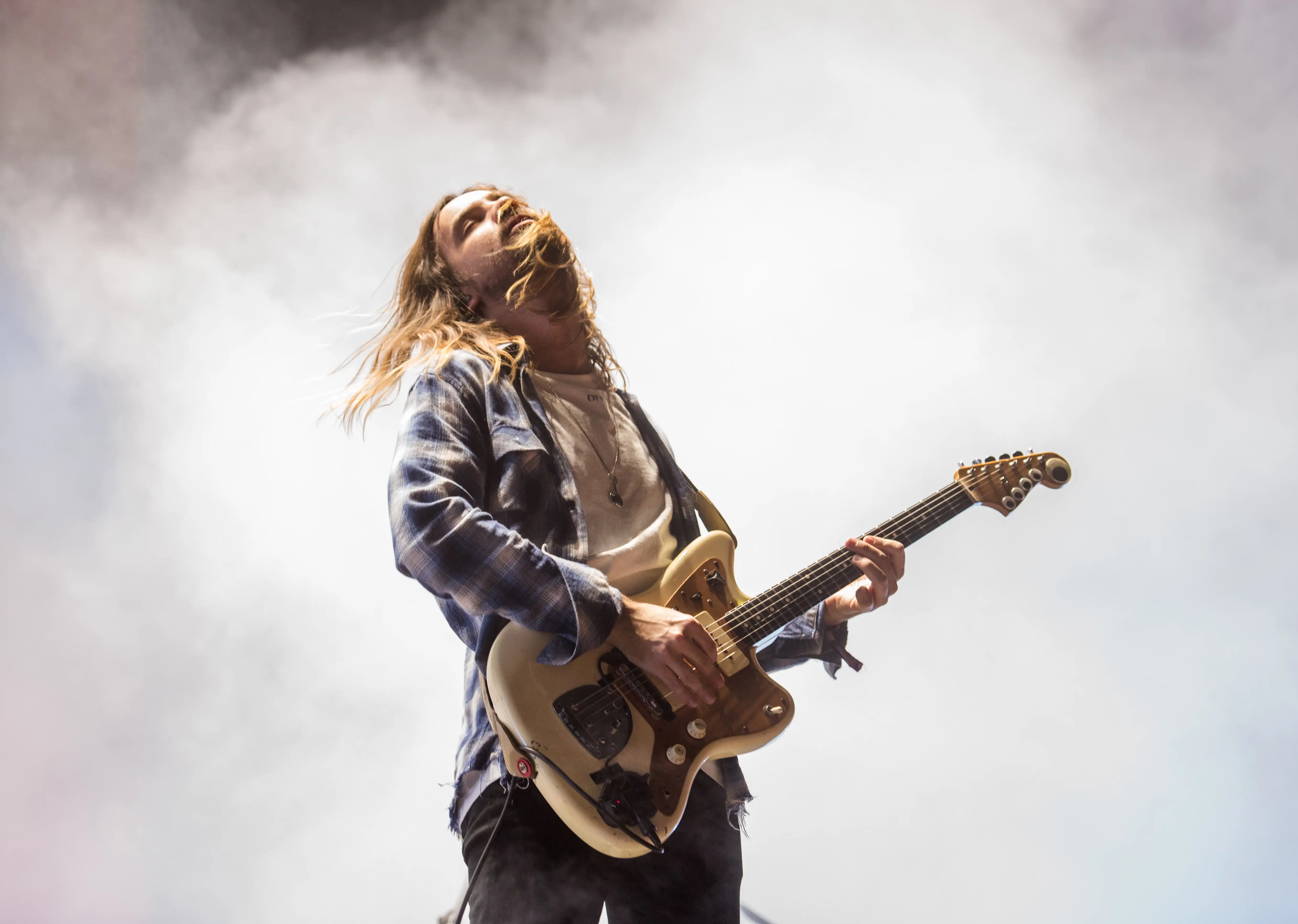 Kevin Parker of Tame Impala performs at the 2017 Panorama Music Festival at Randall's Island on July 29, 2017 in New York City.